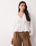 Pale Ivory Blouse