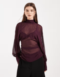 Plum Blouse