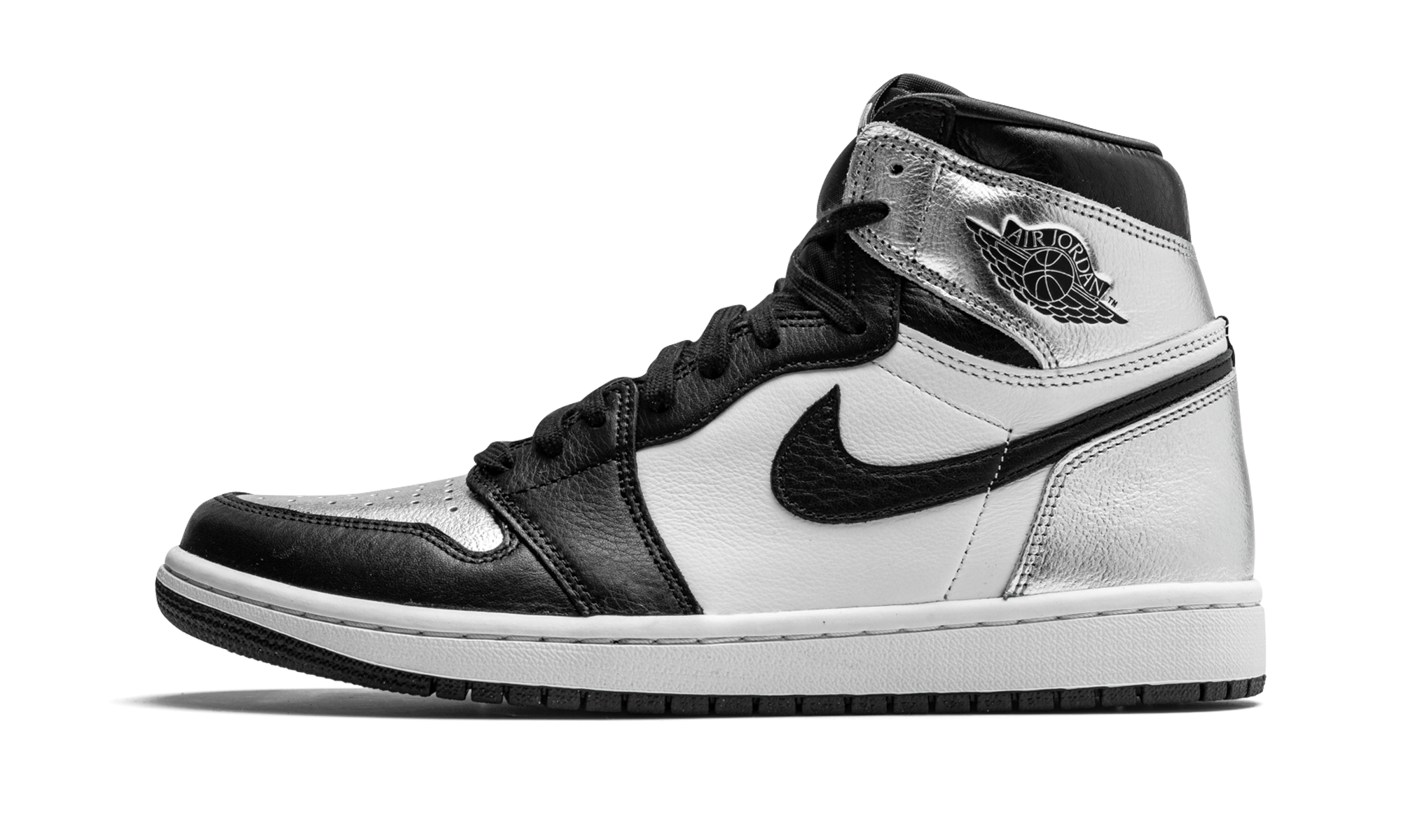 Air Jordan 1 Retro High Silver Toe