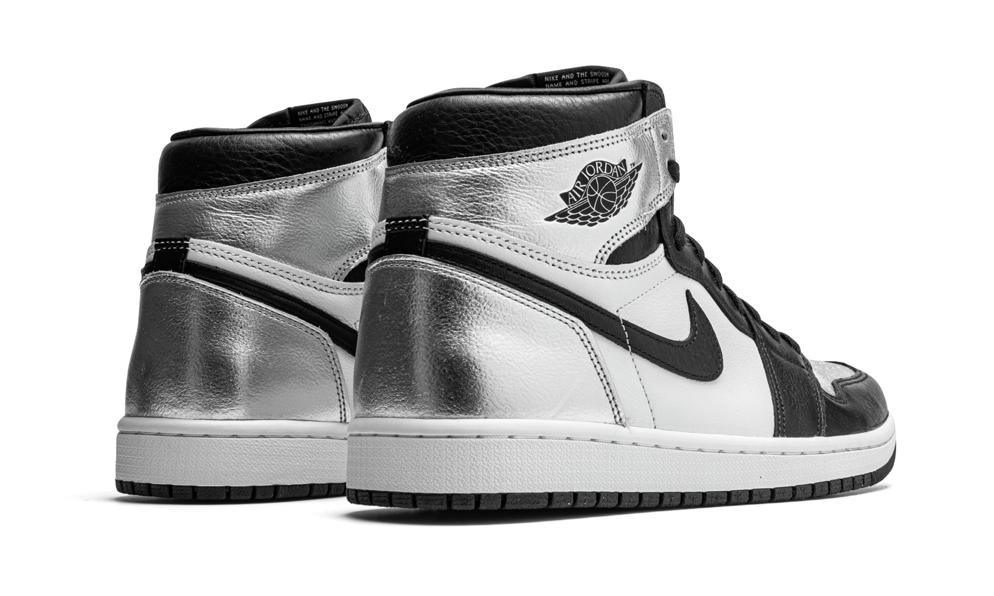 Air Jordan 1 Retro High Silver Toe