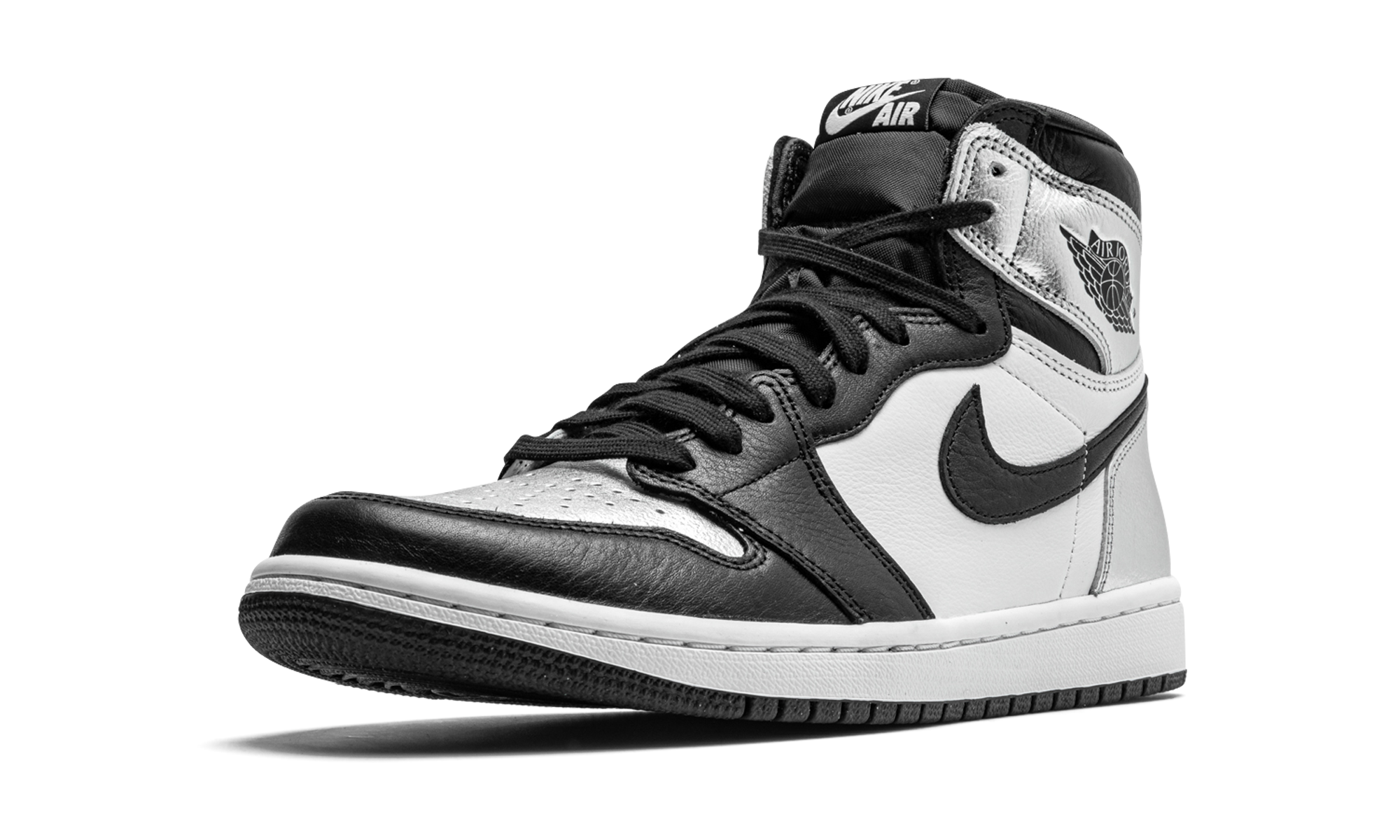 Air Jordan 1 Retro High Silver Toe