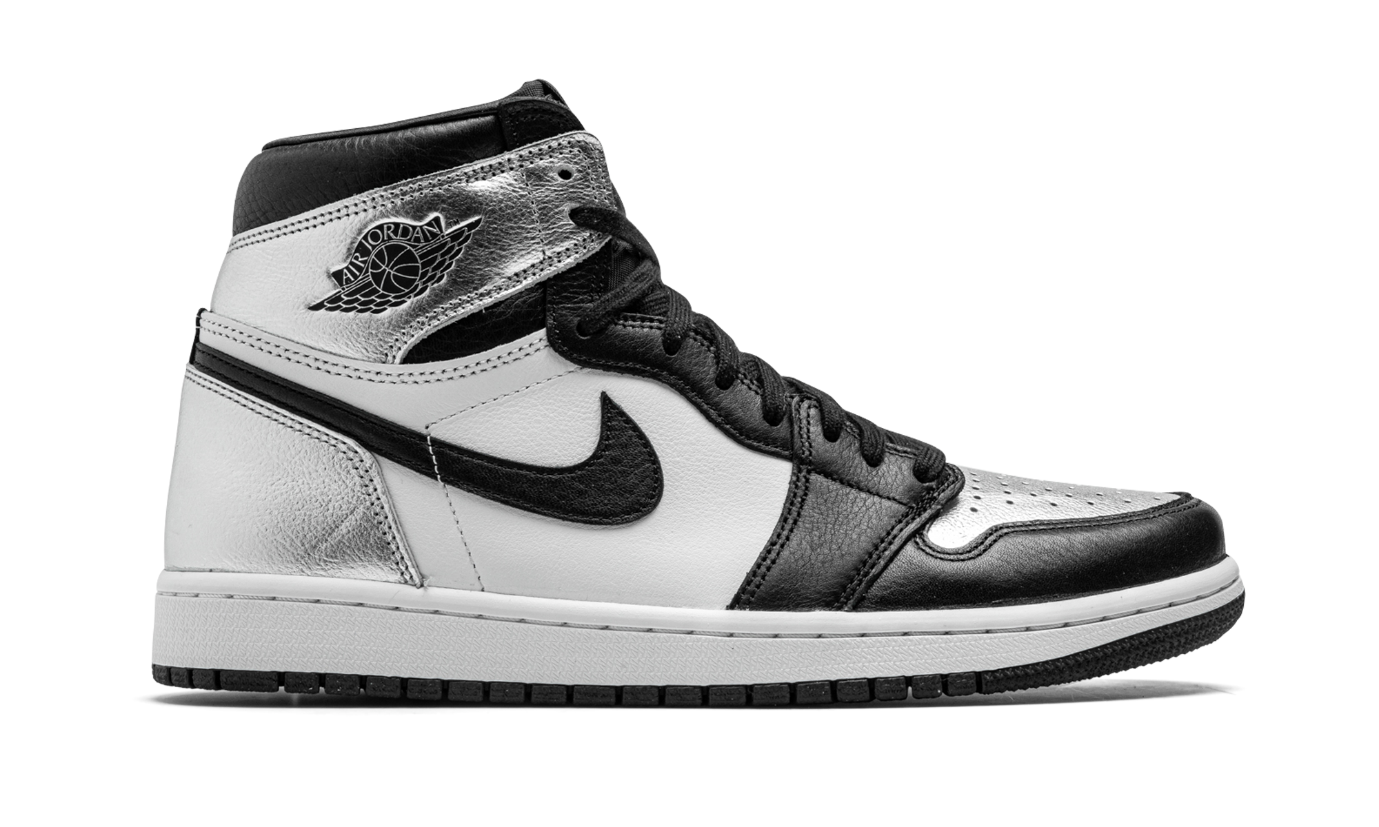 Air Jordan 1 Retro High Silver Toe