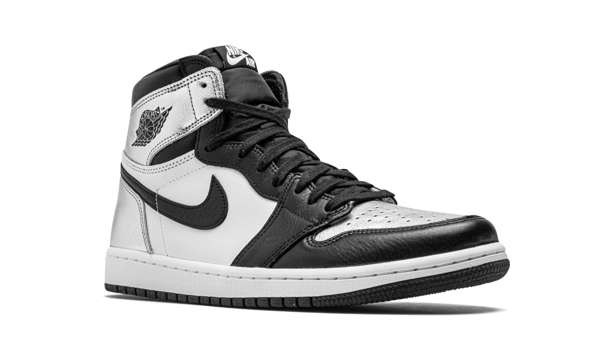 Air Jordan 1 Retro High Silver Toe