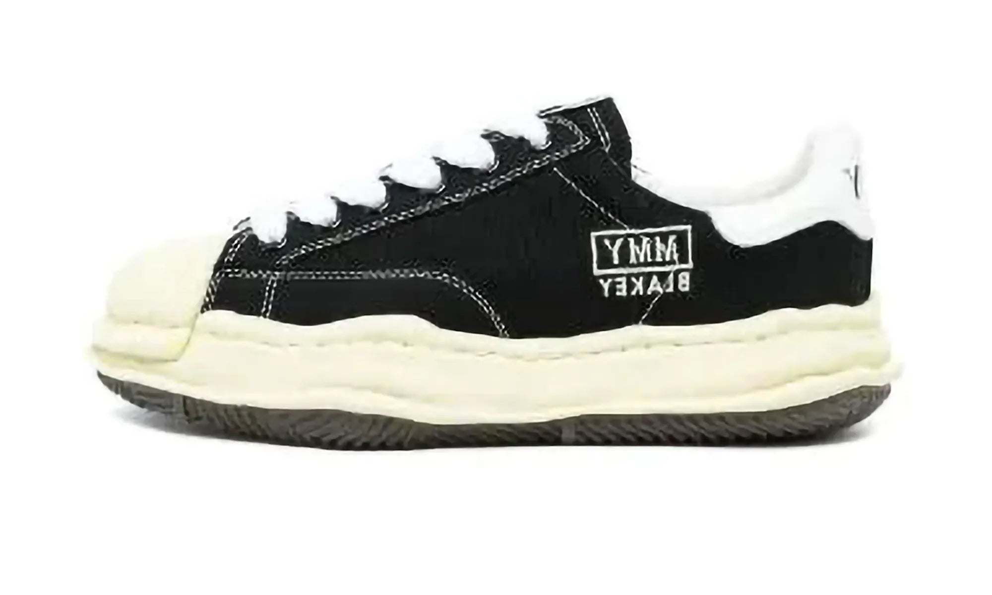 Maison Mihara Yasuhiro Blakey OG Sole Vintage Canvas Low Black